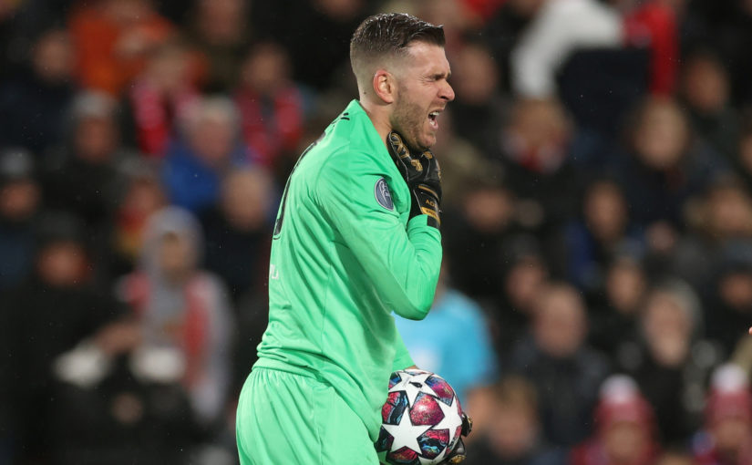 Adrian Liverpool error Champions League Atletico Madrid